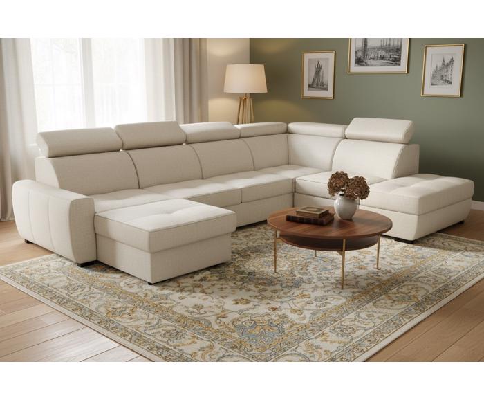 Fotogalerie Sedací souprava Nevada ve tvaru U - OT(P)-2(F)-UPML-DL