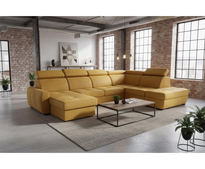 Fotogalerie Sedací souprava Nevada ve tvaru U - OT(P)-2(F)-UPML-DL