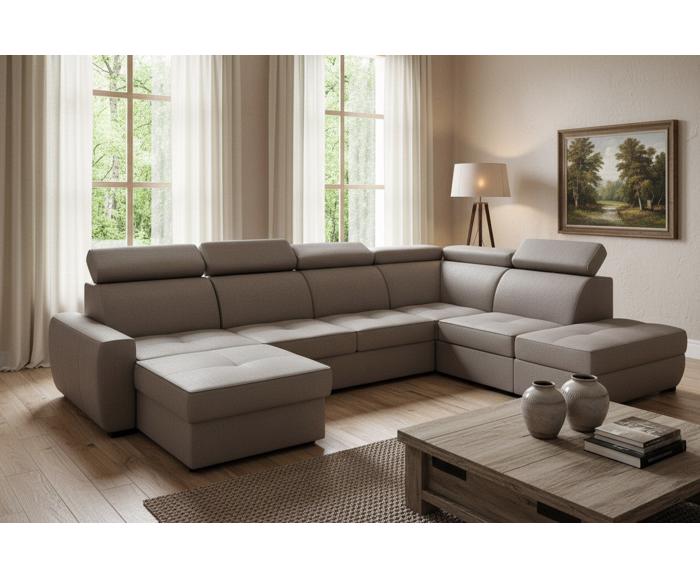 Fotogalerie Sedací souprava Nevada ve tvaru U - OT(P)-2(F)-UPML-DL