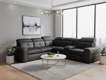 Fotogalerie Rohová sedací souprava s barem Kanton do L