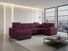 Fotogalerie Sedací souprava Kanton do U - výběr potahů - OT-2F-R-1