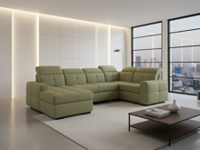 Fotogalerie Sedací souprava Kanton do U - výběr potahů - OT-2F-R-1