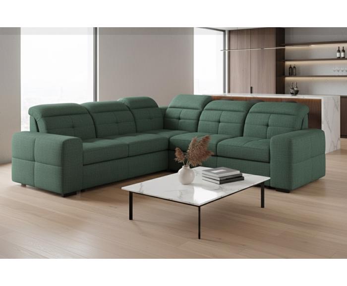 Fotogalerie Sedací souprava Kanton do L - výběr potahů - 2F-R-2