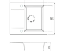 Fotogalerie Granitový kuchyňský dřez Alveus - GEM 20