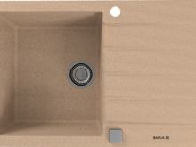 Fotogalerie Granitový kuchyňský dřez Alveus - Cadit 20