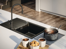 Fotogalerie Granitový kuchyňský dřez Alveus - Cadit 20