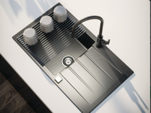 Fotogalerie Granitový kuchyňský dřez Alveus - Cadit 20