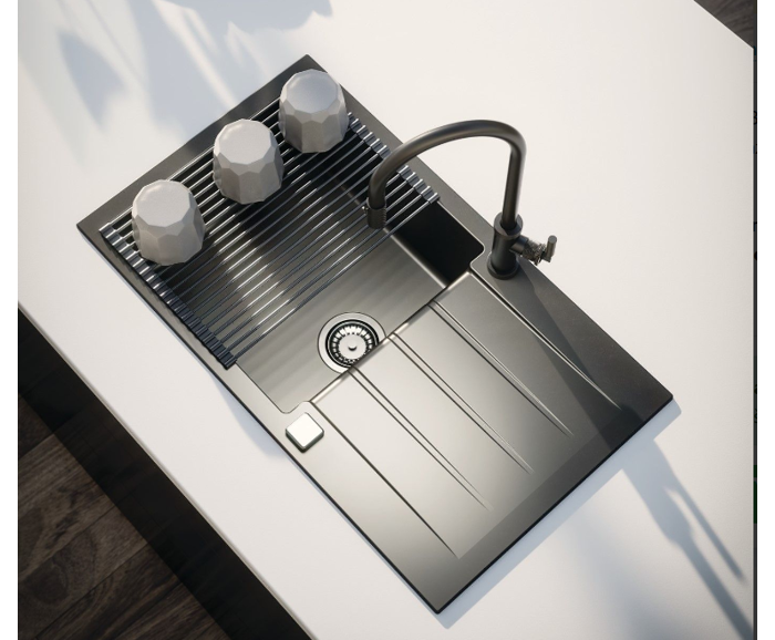 Fotogalerie Granitový kuchyňský dřez Alveus - Cadit 20