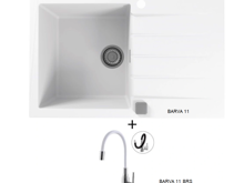 Fotogalerie Dřezový set Alveus: dřez Cadit 20 + baterie Mintas - výběr barev