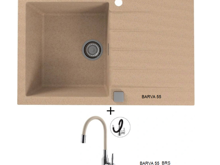 Fotogalerie Dřezový set Alveus: dřez Cadit 20 + baterie Mintas - výběr barev