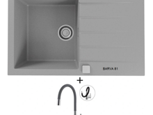 Fotogalerie Dřezový set Alveus: dřez Cadit 20 + baterie Mintas - výběr barev