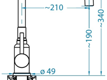 Fotogalerie Dřezový set Alveus: dřez Cadit 20 + baterie Mintas - výběr barev