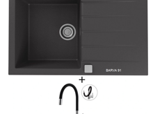 Fotogalerie Dřezový set Alveus: dřez Cadit 20 + baterie Mintas - výběr barev