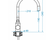 Fotogalerie Kuchyňská baterie Alveus - Mintas - výběr barev