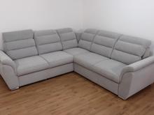 Fotogalerie Rohová rozkládací sedací souprava Medium - Šedá - Pravá 