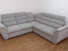 Fotogalerie Rohová rozkládací sedací souprava Medium - Šedá - Pravá 