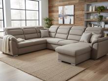 Fotogalerie Sedací souprava Medium ve tvaru U  - výběr potahů 