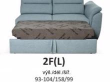 Fotogalerie Rohová sedací souprava Medium - výběr potahů 