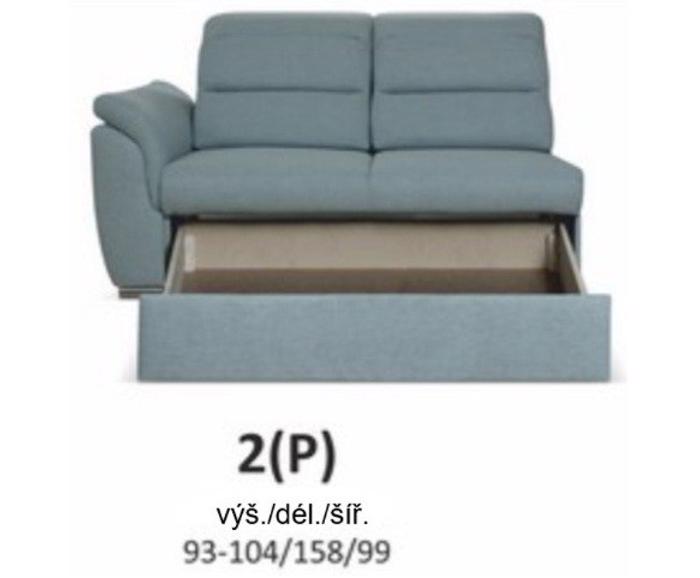 Fotogalerie Sedací souprava Medium ve tvaru U  - výběr potahů 