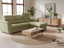 Fotogalerie Moderní sedací souprava rohová do L Medium - výběr potahů 