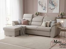 Fotogalerie Moderní sedací souprava rohová do L Medium - výběr potahů 