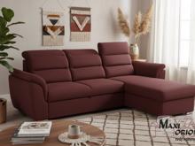 Fotogalerie Moderní sedací souprava rohová do L Medium - výběr potahů 