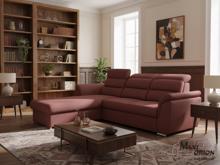 Fotogalerie Moderní sedací souprava rohová do L Medium - výběr potahů 