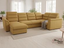 Fotogalerie Sedací souprava ve tvaru U Medium - výběr potahů 