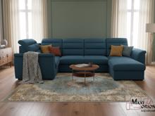 Fotogalerie Sedací souprava ve tvaru U Medium - výběr potahů 