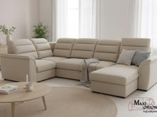 Fotogalerie Sedací souprava ve tvaru U Medium - výběr potahů 