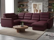 Fotogalerie Sedací souprava ve tvaru U Medium - výběr potahů 