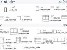 Fotogalerie Sedací souprava Madeira do U 