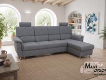 Fotogalerie Rozkládací sedací souprava s úložným prostorem Demo pravá - Tmavě šedá