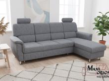 Fotogalerie Rozkládací sedací souprava s úložným prostorem Demo pravá - Tmavě šedá