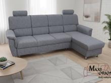 Fotogalerie Rozkládací sedací souprava s úložným prostorem Demo pravá - Tmavě šedá