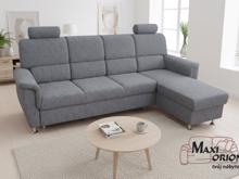 Fotogalerie Rozkládací sedací souprava s úložným prostorem Demo pravá - Tmavě šedá