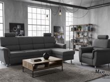 Fotogalerie Křeslo Demo - látka Afryka