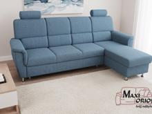 Fotogalerie Rozkládací sedací souprava s úložným prostorem Demo pravá - Tmavě šedá