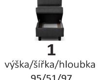 Fotogalerie Sedací souprava Demo s elektrickým relaxačním křeslem Demo LUX