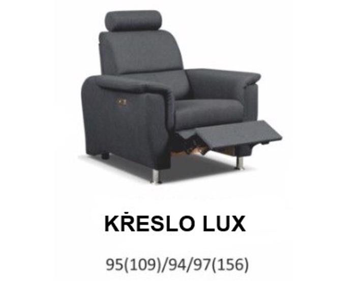 Fotogalerie Demo křeslo LUX - elektrické