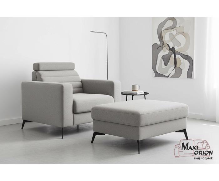 Ukázka interiéru - jak může Váš taburet a křeslo Madeira vypadat