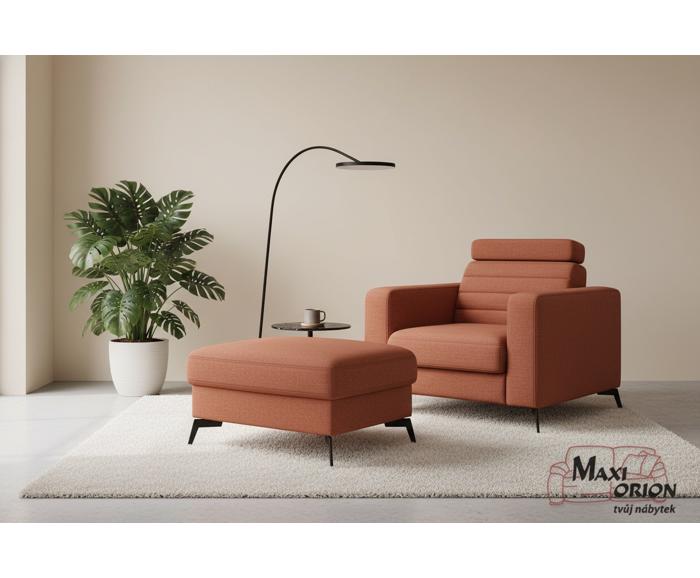 Ukázka interiéru - jak může Váš taburet a křeslo Madeira vypadat