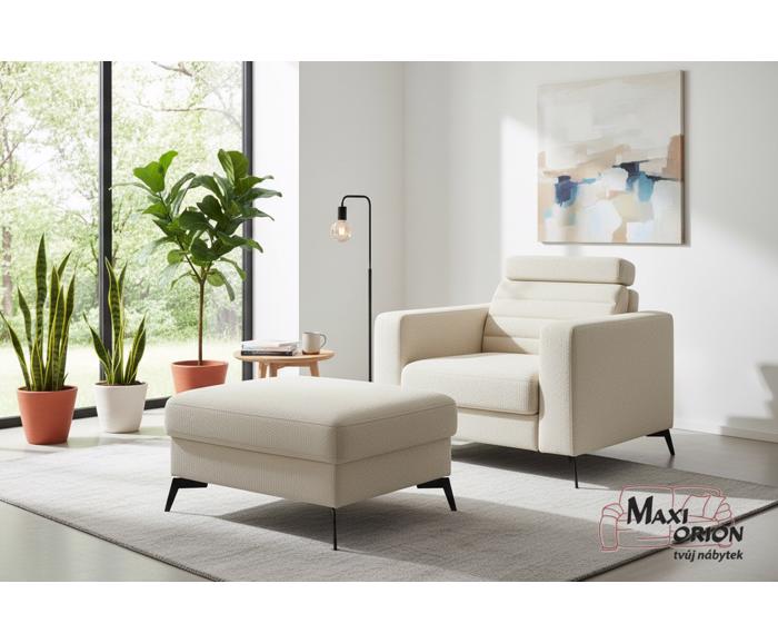 Ukázka interiéru - jak může Váš taburet a křeslo Madeira vypadat