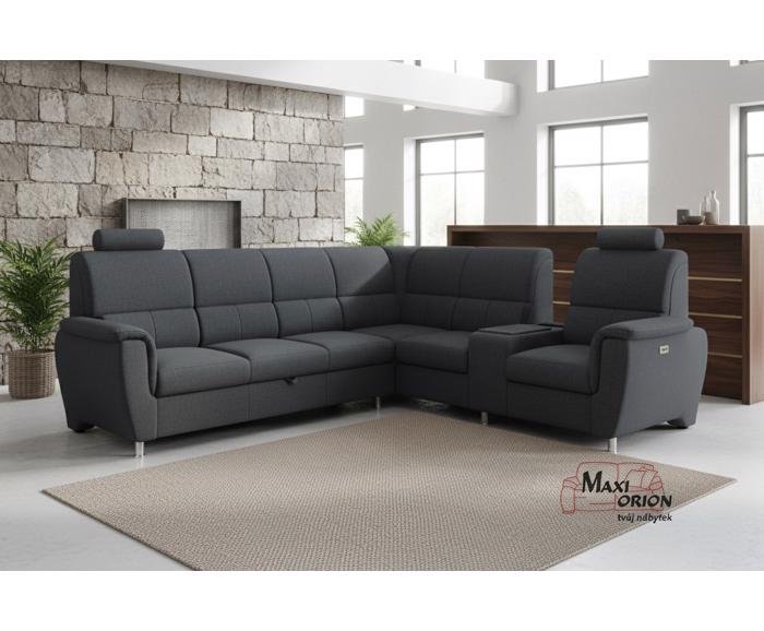 Ukázkové napojení křesla LUX ke spojovacímu baru sedačky Demo