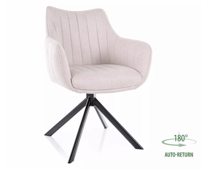 Fotogalerie Jídelní křeslo Azura Brego Světle béžová 22