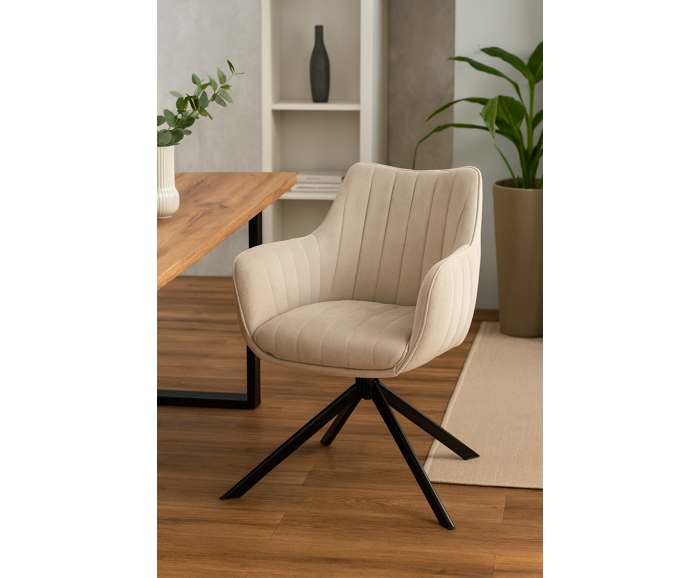 Fotogalerie Jídelní křeslo Azura Brego Světle béžová 22