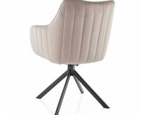 Fotogalerie Jídelní křeslo Azura Velvet Cappuccino Bluvel 38