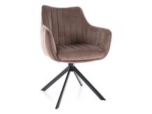 Fotogalerie Jídelní křeslo Azura Velvet Cappuccino Bluvel 38