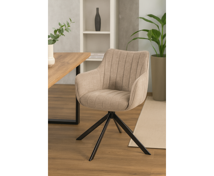 Fotogalerie Jídelní křeslo Azura Brego Světle béžová 31