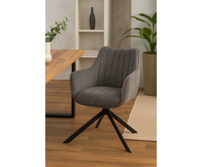 Fotogalerie Jídelní křeslo Azura Brego Šedá 07